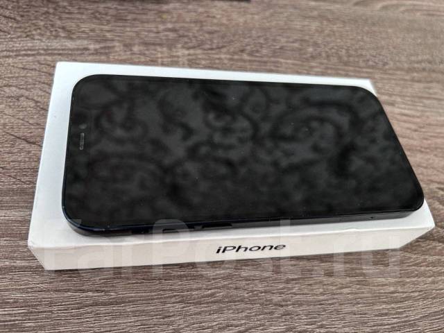 Айфон 12, Apple iPhone 12, 128 гб, 6.10", моноблок, черный, б/у, в ...