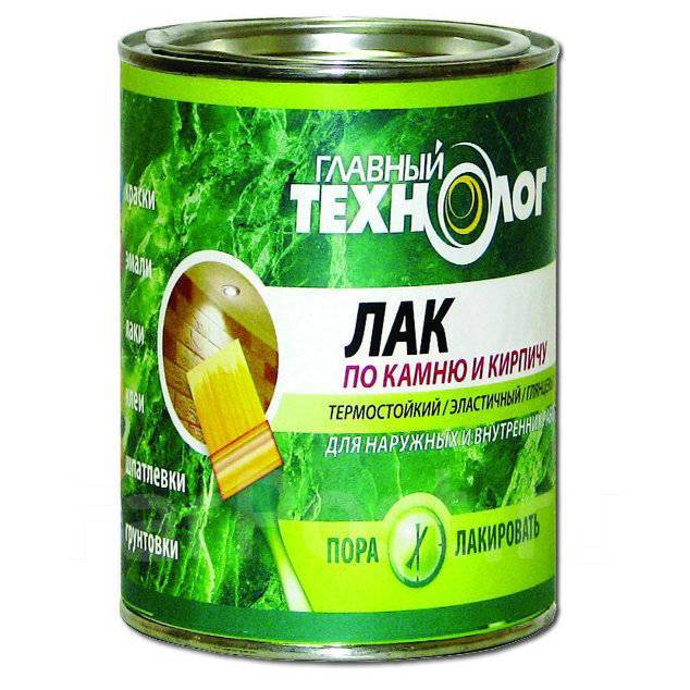 Лак по камню и кирпичу Матовый Главный технолог 3 л, в наличии. Цена: 2 ...