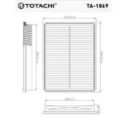 ������ ��������� TA-1869 Totachi, 28113-2W100 MANN � 30017 (������ ��������� TA-1869 Totachi, 28113-2W100 MANN � 30017) TA1869 ����