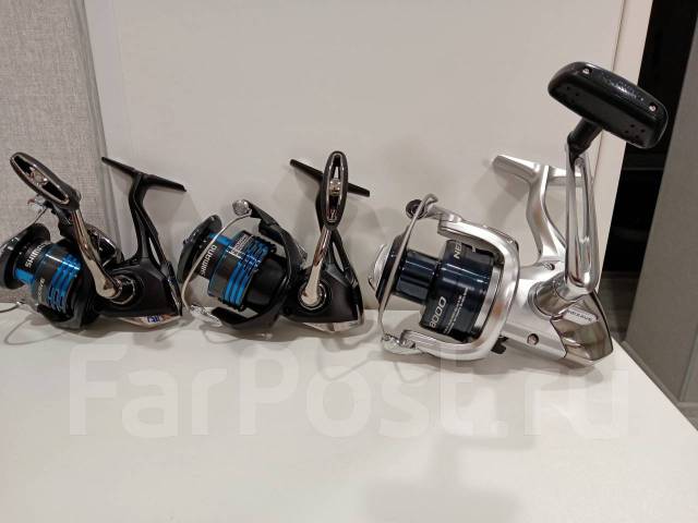 Катушки безынерционные Shimano Nexave 4000; 5000; 8000 - Рыболовные ...