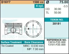 ������� ��������� Teikin 38181 STD (4��/����) 38181STD ����