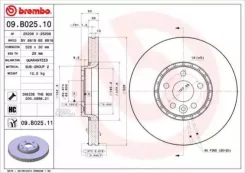 ���� ����. ���. ����. [328x30] 5 ���. Volvo XC60 05/08- Brembo 09B02511 09B02511 ����