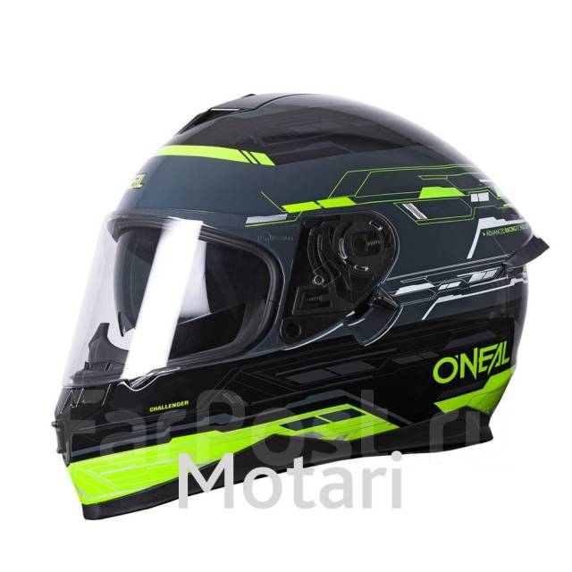 Шлем Oneal Challenger Matrix black/yellow (S), новый, в наличии. Цена ...