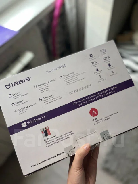 IRBIS. 11.6", ��� 4 ��, ���� 32���, WiFi: 1, Bluetooth: 1, ����������� �� 4��. ����