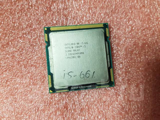 Процессор lga1156 intel core i5-661 3330-3600MHz - Процессоры во ...