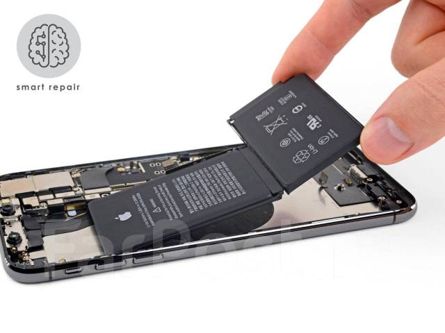 Как поменять батарейку на айфоне Батарея АКБ iPhone XS Max Orig IC Замена без ошибки 100% Бесплатно, новый, в нал