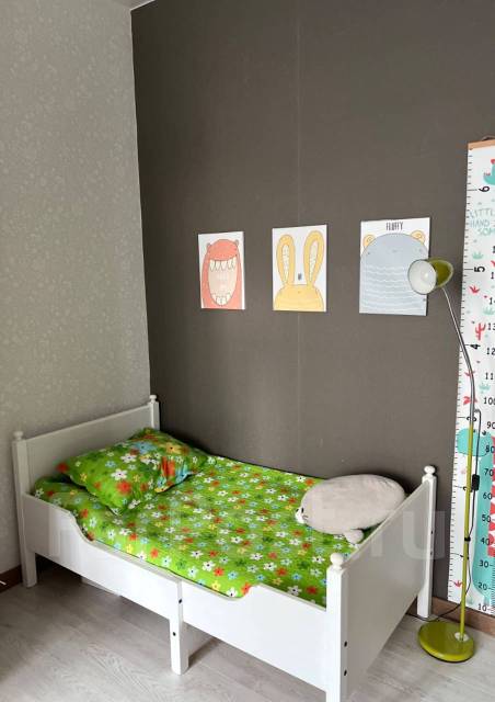 Раздвижная кровать Икеа Лексвик только натуральное дерево (+покрывало ...