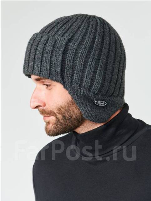 Император. Шапка с ушами на флисе WAG серая Россия, 57, 58, 55-59, 59 ...