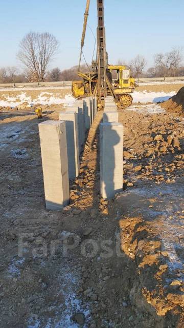 Услуги сваебойной установки во Владивостоке