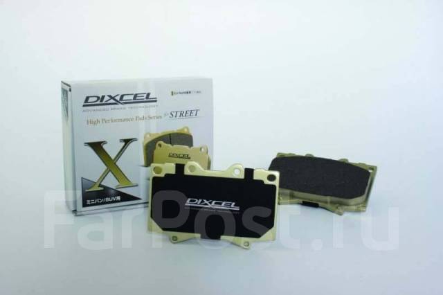 Японские тормозные колодки Dixcel тип X для LAND Cruiser 200/LX570 ...