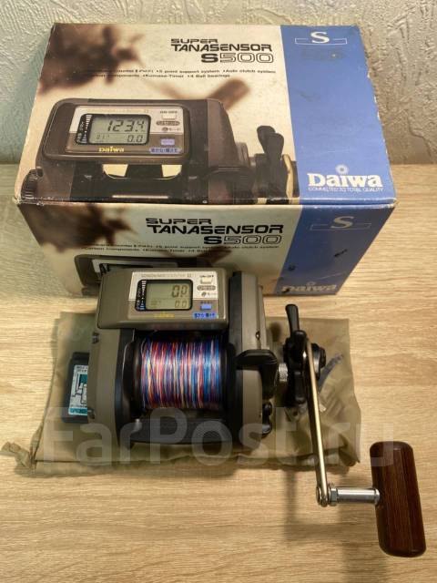 Катушка мультипликаторная Daiwa super tanasensor S 500 (обсл), б/у, в ...