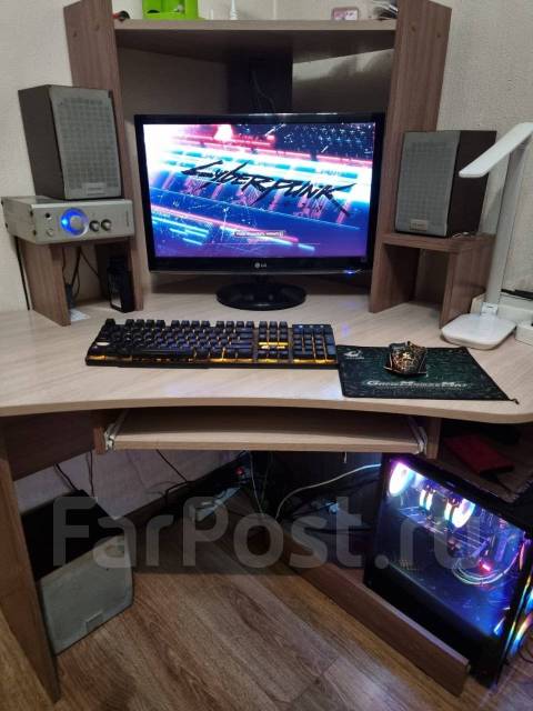 Игровой компьютер 12 ядер 32 гига+монитор, клава и мышь, б/у, в наличии ...