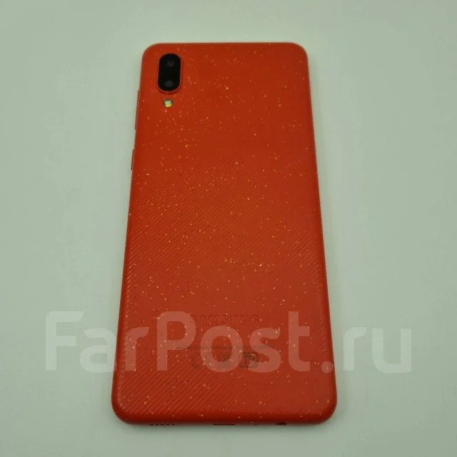 Samsung Galaxy A02. �/�, 32 ��, �������, 3G, 4G LTE, Dual-SIM ����