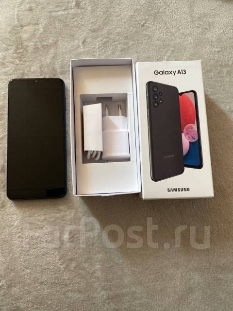 Продам телефон Samsung Galaxy A13, 6.60", моноблок, черный, 4G LTE ...