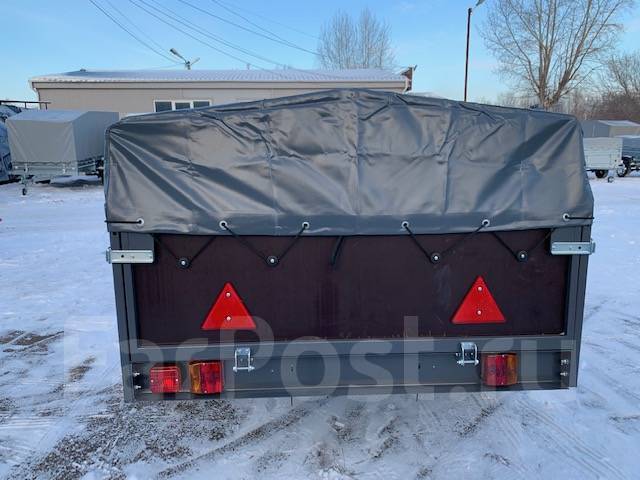 Прицеп Ижевск Средний (Фанерные борта), общего назначения, 600 кг. 750 ...