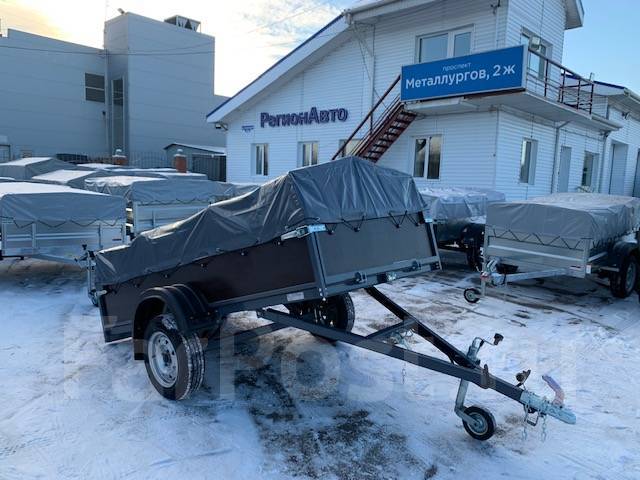 Прицеп Ижевск Удлиненный (фанерные борта), общего назначения, 600 кг ...