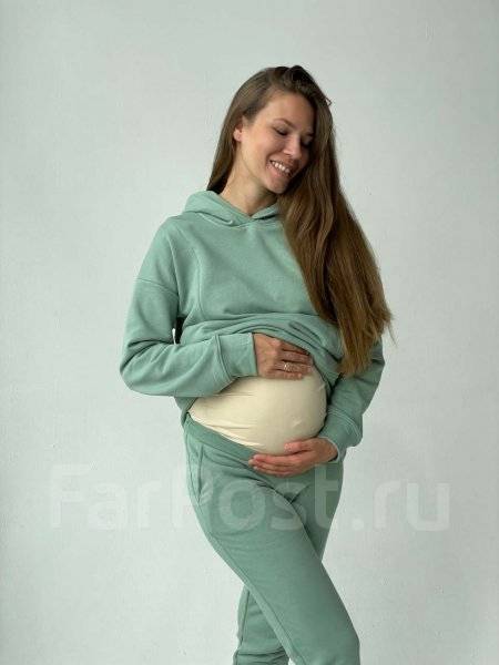 Брюки для беременных оверсайз, размер: 40, новый, в наличии. Цена: 3 890₽во Владивостоке