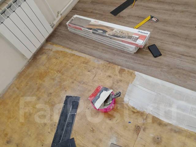 Укладка Ламината, ПВХ. Монтаж плинтуса Дюрополимер, Полиуретан, МДФ ...