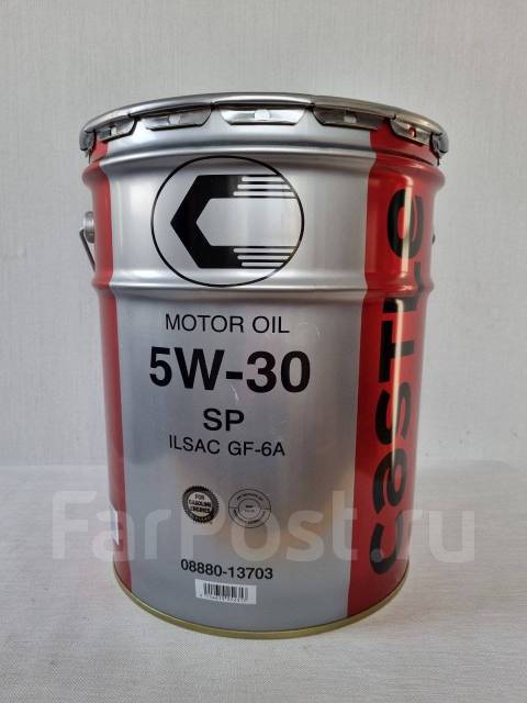 Масло моторное Toyota Castle 5W30 SP-GF6 20л. 08880-13703 ...
