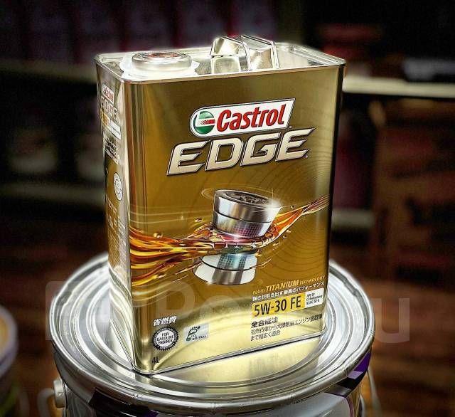 Моторное масло Castrol EDGE 5W-30 FE SP/GF-6A 4л Япония - Моторные ...