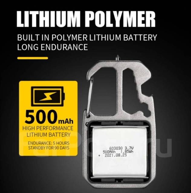 Фонарь аккумуляторный заряд type-c. Мультитул, новый, в наличии. Цена ...