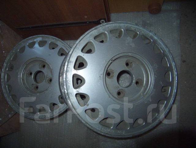 4 колеса -литьё 4х100, шины Dunlop_165 /55_R14 + пара литья +запаска ...
