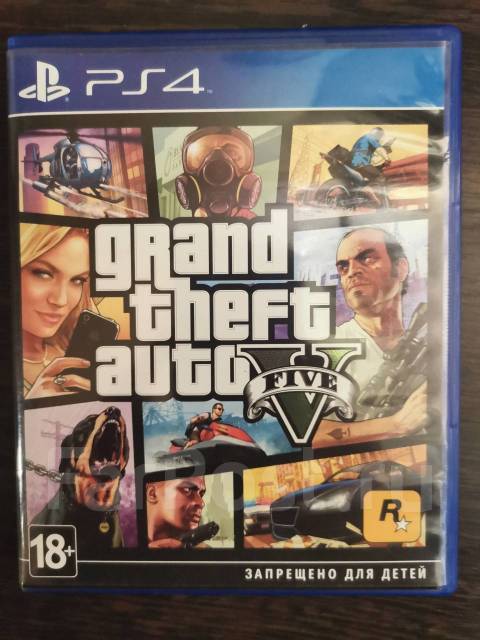 Gta 5 диск PS4 - Игры и софт во Владивостоке
