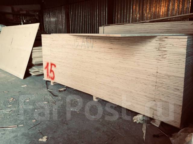 Фанера 1222x2444 - Пиломатериалы, изделия из дерева в Хабаровске