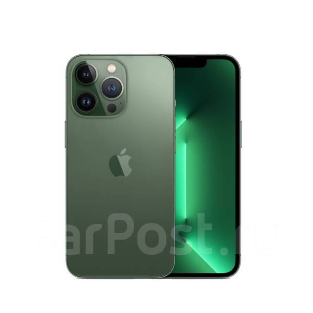 iPhone 13 Pro 256GB Alpine Green, 6.10", моноблок, зеленый, новый, в ...