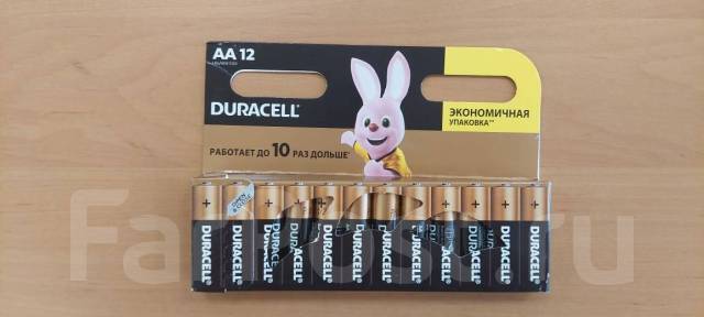 Батарейки duracell aa (пальчиковые), новый, в наличии. Цена: 34₽ во ...