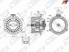 ����� ����� Lexus RX300/330/350/400H + Toyota Harrier U3# 03-14 ST-87103-48040 ����