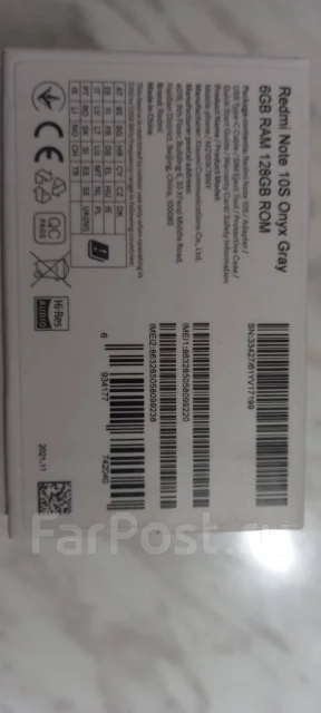 Xiaomi Redmi Note 10S. �/�, ������, 4G LTE ����