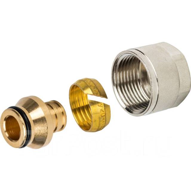 Евроконус 16x3/4 Stout для сшитого полиэтилена (толщина трубы 2,2 мм ...