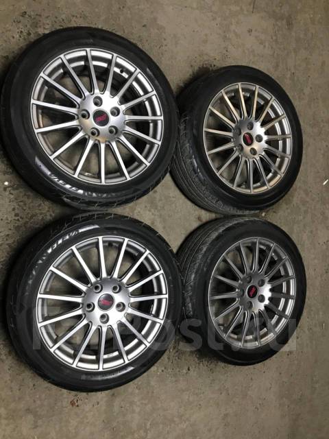 Летняя резина Yokohama 215/50R17 на литье Enkei Subaru STI - Колёса во ...
