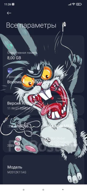 Xiaomi Poco F3. �/�, ������, 4G LTE, 5G, ����������, NFC ����