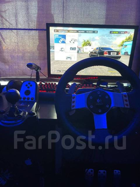 Игровой руль Logitech g27 - Клавиатуры, мыши, манипуляторы во Владивостоке