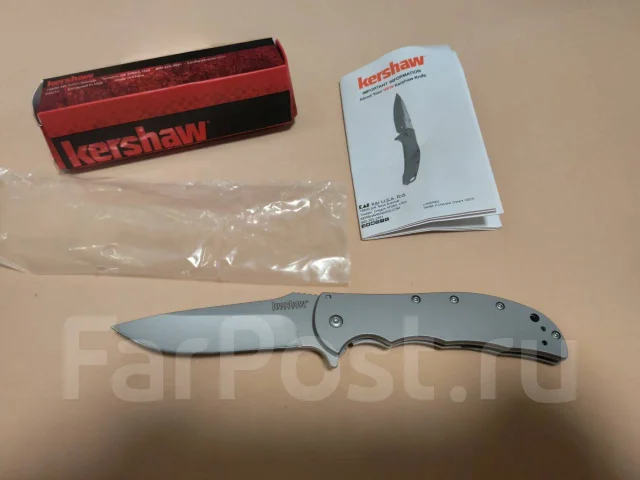 Складной нож Volt SS Kershaw 3655, лезвие сталь 8Cr13MoV, рукоять стал ...