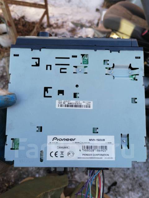 Магнитола Pioneer MVH-150UB - Магнитолы во Владивостоке