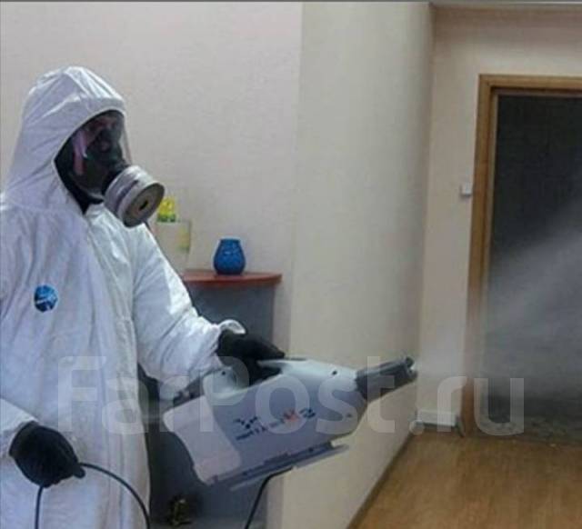 Дезинфекция Уничтожение Насекомых от Клопов Тараканов во Владивостоке