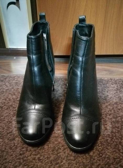 Зимние ботильоны, размер: 39, б/у, в наличии. Цена: 600₽ во Владивостоке