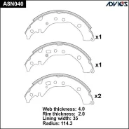 ������� ��������� ���������� Advics A8N040 A8N040 ����