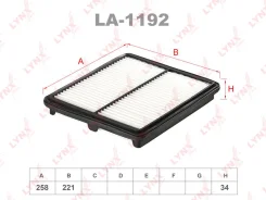������ ��������� LYNXauto LA-1192 LA1192 ����