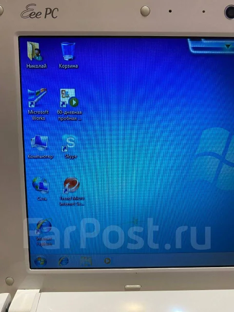 Asus Eee PC 1005HA. 11", ��� 2048 ��, ���� 160���, WiFi: 1, Bluetooth: 1, ����������� �� 1��. ����