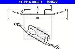 ����-� ����. ������� ������ BMW E81/E88/E82/E90/E46/E36/E30/X1�/E34 88 11811600661 ����