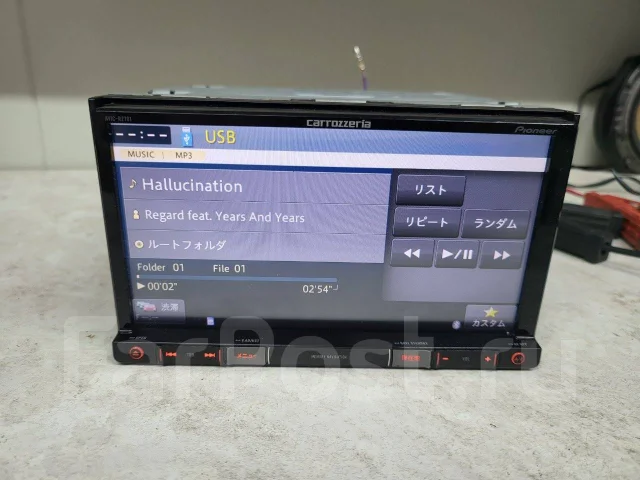 Pioneer Carrozzeria AVIC-RZ701 2017 год! USB/DVD/SD/MP3/AUX 