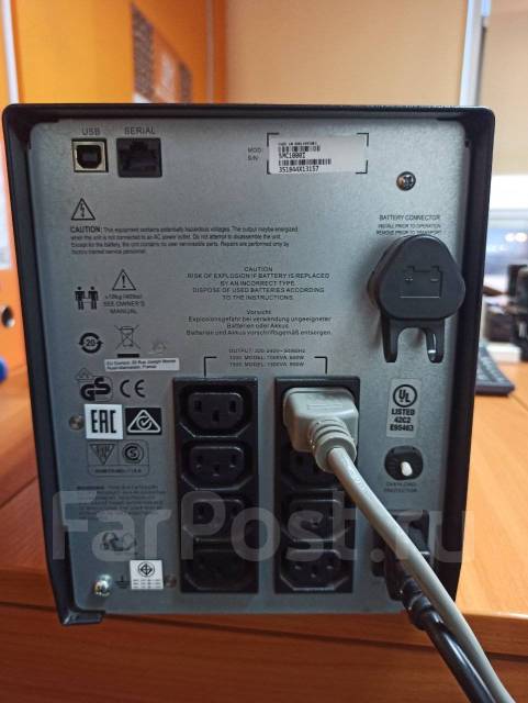 ИБП APC Smart-UPS C 1000VA - Корпуса, блоки питания, ИБП во Владивостоке