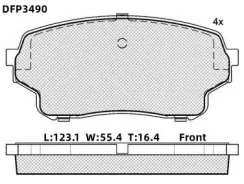 ������� ��������� �������� �������� Double Force DFP3490 DFP3490 ����