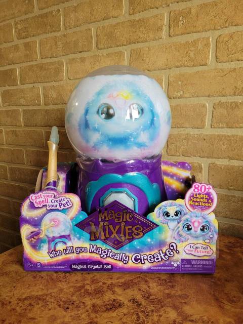 Кукла! Magic Mixies Голубой. Волшебный Котел Мэджик Микси Crystal Ball ...