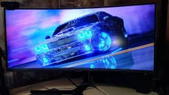 Samsung. 34", ���������� �� (LCD, LED, QLED) ����
