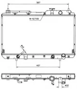 �������� ��������� Narichin NDH-1050-T Honda CR-V 95-01 NDH-1050-T ����